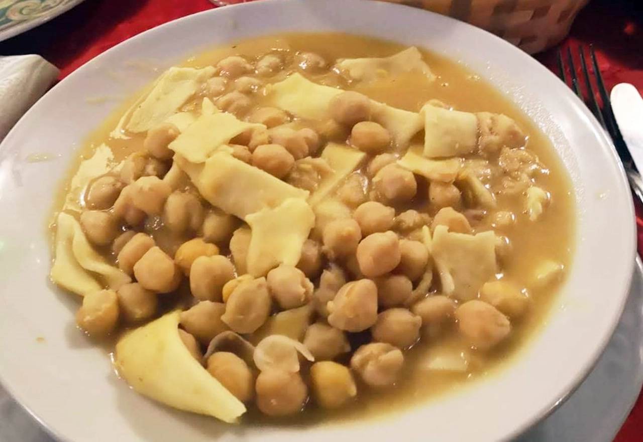 Lagane e ceci alla cosentina