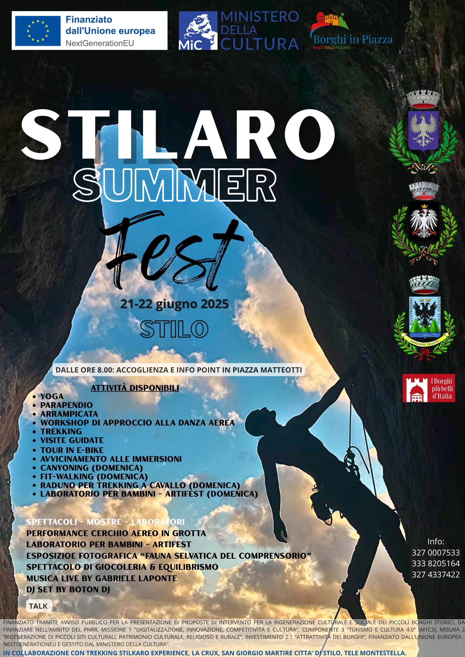 Locandina Stilaro Summer Fest