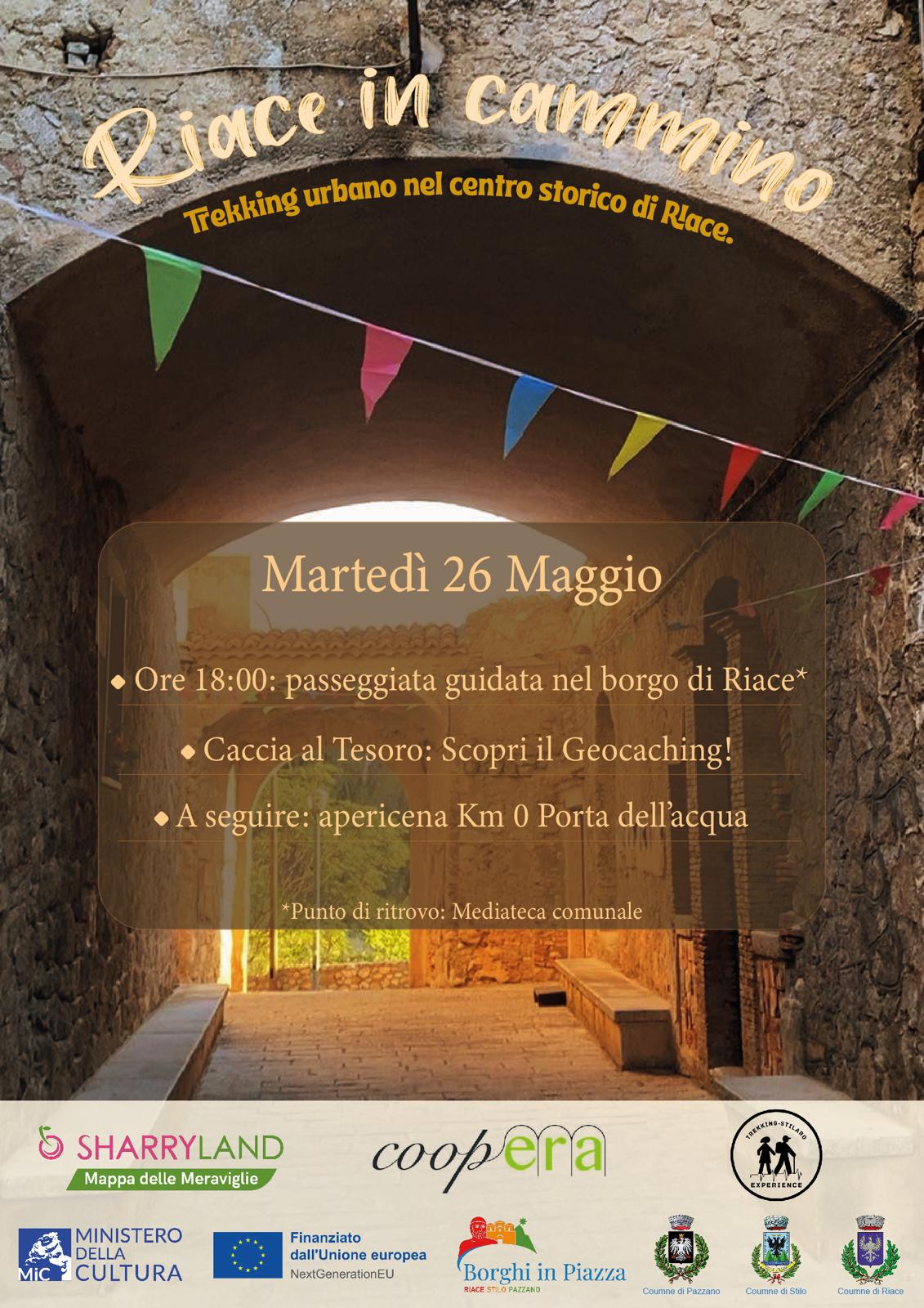 Locandina Riace in cammino